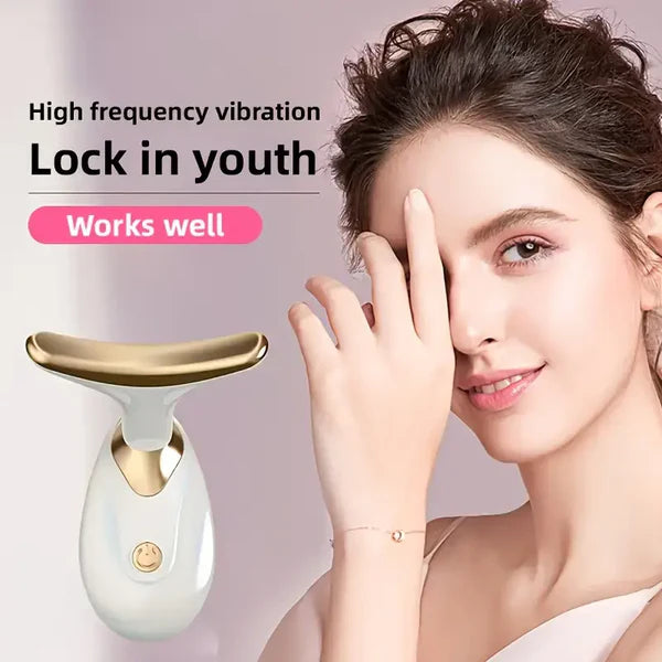 Face & Neck Therapy Massager – IPL Skin Tightening & Anti-Aging Device