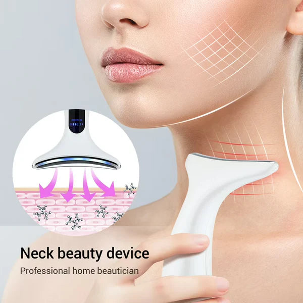 Face & Neck Therapy Massager – IPL Skin Tightening & Anti-Aging Device