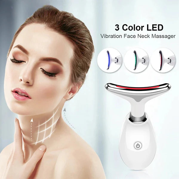 Face & Neck Therapy Massager – IPL Skin Tightening & Anti-Aging Device