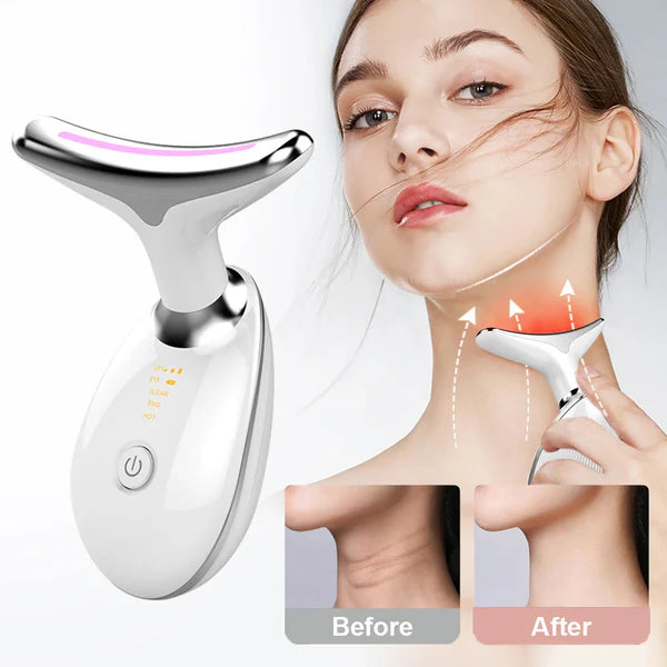 Face & Neck Therapy Massager – IPL Skin Tightening & Anti-Aging Device