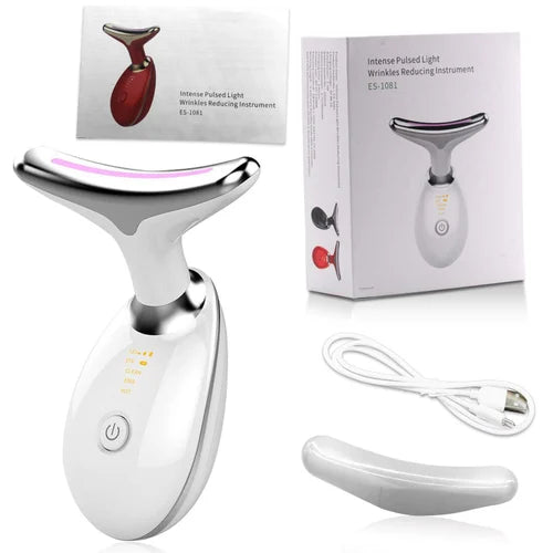 Face & Neck Therapy Massager – IPL Skin Tightening & Anti-Aging Device